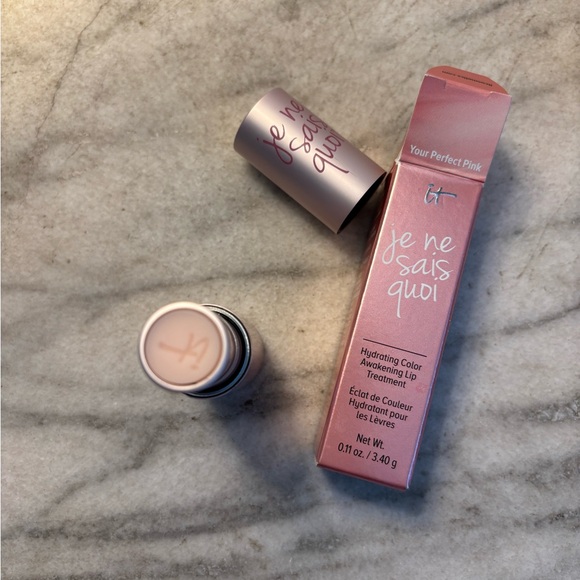 NWT it Cosmetics Je ne sais quoi lip treatment your perfect pink lip balm - Picture 9 of 9